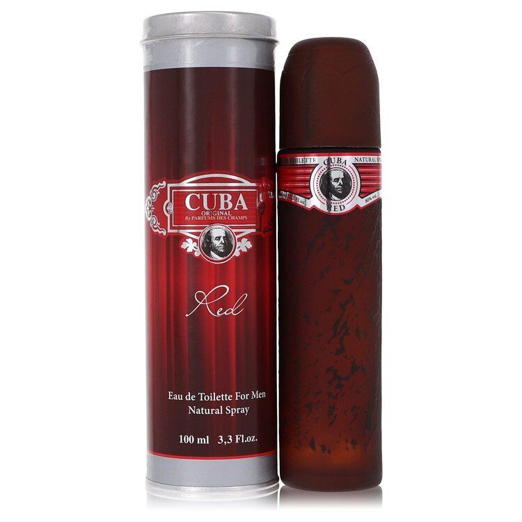 Cuba Red Eau de Toilette For Men. 100 ml